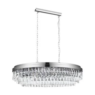 EGLO 39494 LAMPA VALPARAISO 1 OPRAWA WISZĄCA HL/10 E14 CHROM/KRISTALLE VALPARAISO 1
