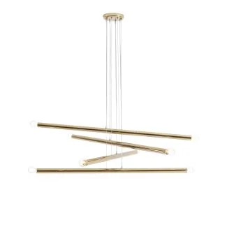 ALDEX 1072P30 LAMPA WISZĄCA TUBO 8 ZŁOTY