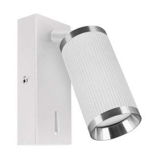 IDEUS 04206 FRIDA WLL GU10 WHITE/CHROME kinkiet