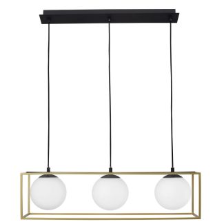 Luces Exclusivas PLATA LE41788 LAMPA WISZĄCA mosiądz