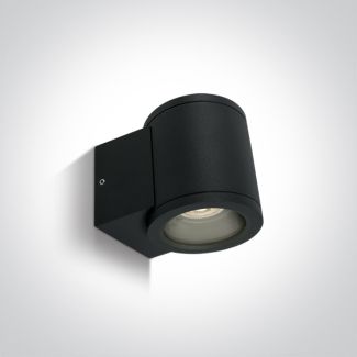 ONE LIGHT 67400A/B Cosmo czarny zewnętrzny cylinder ścienny 35W MR16 GU10