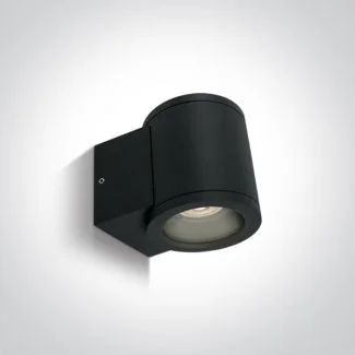 ONE LIGHT 67400A/B Cosmo czarny zewnętrzny cylinder ścienny 35W MR16 GU10