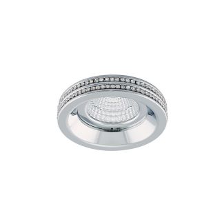 AZZARDO NC1519R-CH / AZ1458 Eva Round (chrome) Oczko sufitowe