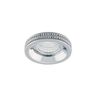 AZZARDO NC1519R-CH / AZ1458 Eva Round (chrome) Oczko sufitowe
