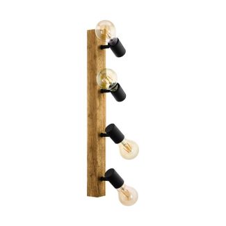 EGLO 98114 LAMPA TOWNSHEND 3 SPOT BALKEN/4 E27 EICHE-OPTIK/SWTOWNSHEND 3