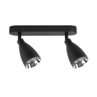 LIGHT PRESTIGE LP-3103/2WS BK Campana 2 spot czarny 2xGU10