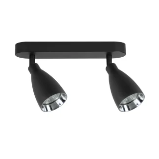 LIGHT PRESTIGE LP-3103/2WS BK Campana 2 spot czarny 2xGU10