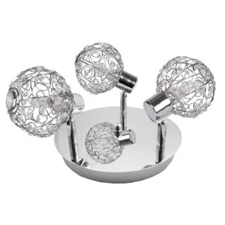 CANDELLUX 98-13750 COLLAR LAMPA SUFITOWA PLAFON 3X40W G9 CHROM
