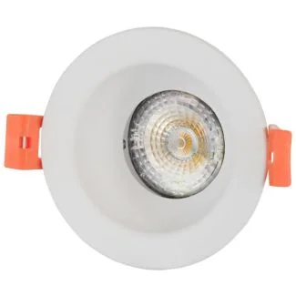 SPECTRUMLED SLIP001002 Oczko sufitowe FIALE III GU10 OCZKO GU10 250V IP20 FI85x45mm BIAŁY okrągła