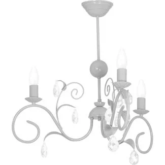 LUMINEX 9825 żyrandol Faust, 3xE14