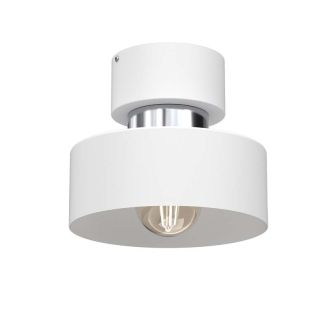 LUMINEX 9841 plafon Marti white/chrome 1xE27