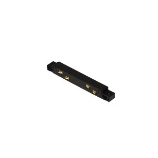 AZZARDO AZ4677 TRACK MAGNETIC STRAIGHT CONNECTOR BK TECHNICAL ACCESORIES BLACK łącznik magnetyczny