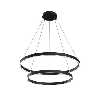 MAYTONI MOD058PL-L74B4K Technical Rim Pendant Lamp Black