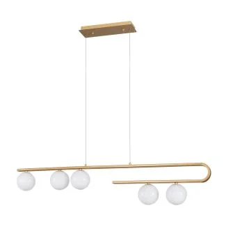 Luces Exclusivas PEREZ LE41748 LAMPA WISZĄCA złoty,biały