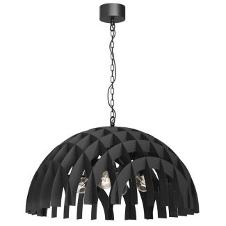 LUMINEX 989 żyrandol Space "dome dia 800mm" black 4xE27