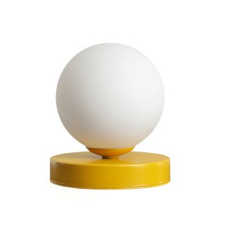 ALDEX 1076B14_S LAMPKA BIURKOWA BALL MUSTARD S