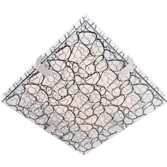 CANDELLUX 10-30382 FIERA LAMPA SUFITOWA PLAFON 40X40 3X50W E27 KWADRAT
