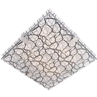 CANDELLUX 10-30382 FIERA LAMPA SUFITOWA PLAFON 40X40 3X50W E27 KWADRAT