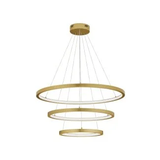 Luces Exclusivas IRUN LE43304 LAMPA WISZĄCA LED złoty