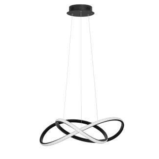 Luces Exclusivas CHIAPAS LE42835 LAMPA WISZĄCA LED czarny