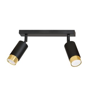 EMIBIG 965/2 LAMPA SUFITOWA HIRO 2 BL/GOLD