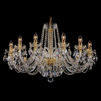 ECRYSTAL ZYR-12 Crystal-NBNG (gold tubes)