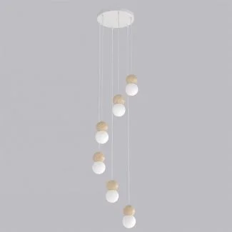 EMIBIG 1674/6 LOOP 6 WHITE LAMPA WISZĄCA