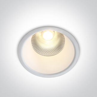 ONE LIGHT 10115FD/W/W Alektora 2 biały wpust COB LED 3000K 15W