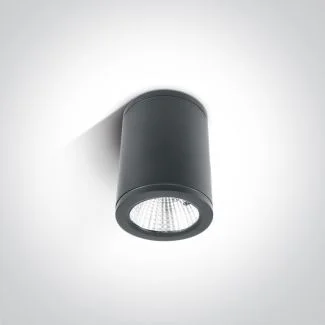 ONE LIGHT 67138C/AN/W Modi zewnętrzny cylinder sufitowy antracyt 3000K 6W IP54