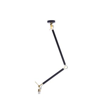 AZZARDO AZ4189 ZYTA S PENDANT LAMPBODY BK/GO DECORATIVE PENDANT / LAMPBODY BLACK / GOLD