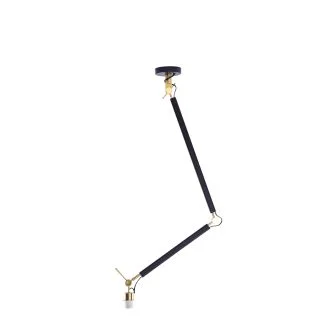 AZZARDO AZ4189 ZYTA S PENDANT LAMPBODY BK/GO DECORATIVE PENDANT / LAMPBODY BLACK / GOLD