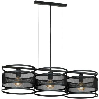 LUMINEX 1121 żyrandol Rim black 3