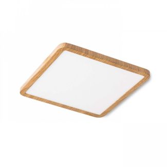 RENDL R12784 HUE SQ 17 wpuszczana kolor buk 230V LED 18W 3000K
