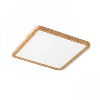 RENDL R12784 HUE SQ 17 wpuszczana kolor buk 230V LED 18W 3000K