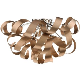 DAR RAW0564 RAWLEY 5LT FLUSH 60CM BRUSHED COPPER