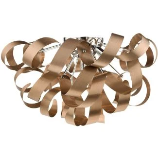 DAR RAW0564 RAWLEY 5LT FLUSH 60CM BRUSHED COPPER