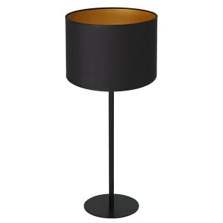 LUMINEX 3497 oprawa przenośna Arden lampa stołowa czarny złoty