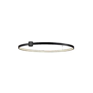 LIGHT PRESTIGE LP-909/1C 4S BK Ring plafon S czarny 4000K