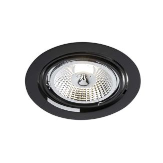 ANTIGO Lampa wpuszczana Wasabi - Czarna 3316