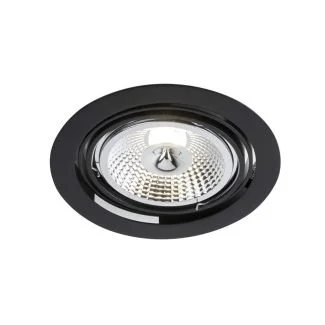 ANTIGO Lampa wpuszczana Wasabi - Czarna 3316