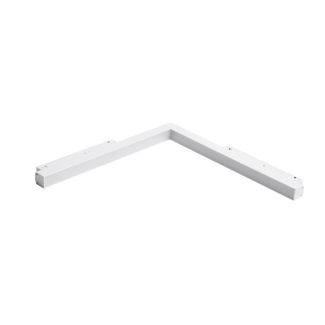 AZZARDO AZ4618 SAGA TRACK MAGNETIC CORNER B 24W MILKY120 3000K WH TECHNICAL TRACK WHITE reflektor do szyny magnetycznej
