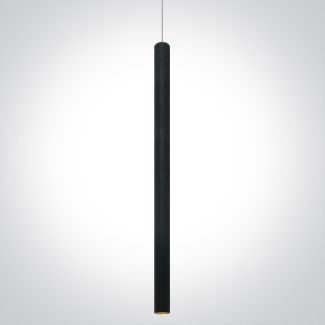 ONE LIGHT 63108A/B/W Arapis czarna oprawa wisząca COB LED 3000K 6W