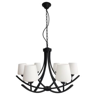 CANDELLUX 36-38845 LONDYN LAMPA WISZĄCA 6X60W E27 CZARNY