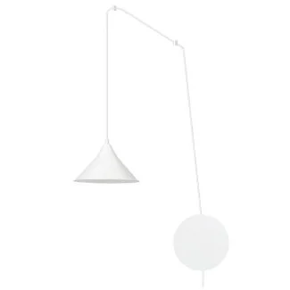 EMIBIG 159/1 ABRAMO 1 WHITE LAMPA WISZĄCA