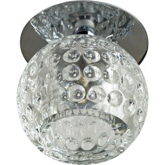 CANDELLUX 2280243 SK-20 CH G4 CHROM OPR. STROP. STAŁA KRYSZTAŁ 20W G4 KULA