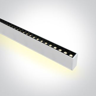 ONE LIGHT 38150BU/W/W Mesaria biała oprawa do montażu podwieszanego UGR17 3000K 40W z 48 punktami LED