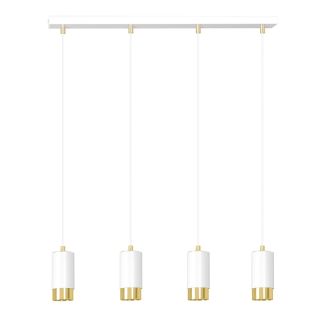 EMIBIG 815/4 LAMPA WISZĄCA FUMIKO 4 WH/GOLD