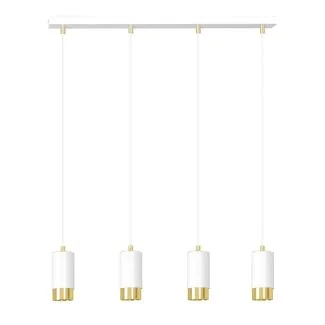 EMIBIG 815/4 LAMPA WISZĄCA FUMIKO 4 WH/GOLD