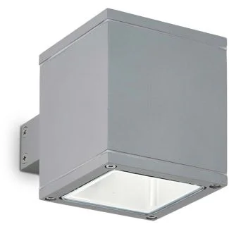 IDEAL LUX SNIF AP1 SQUARE GRIGIO 118666