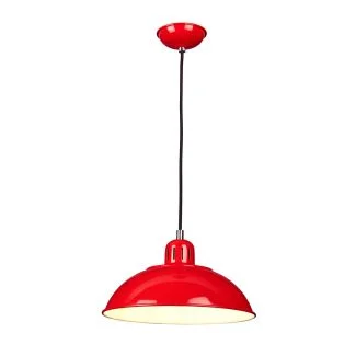 ELSTEAD Franklin FRANKLIN-P-RED 1 Light Pendant - Red
